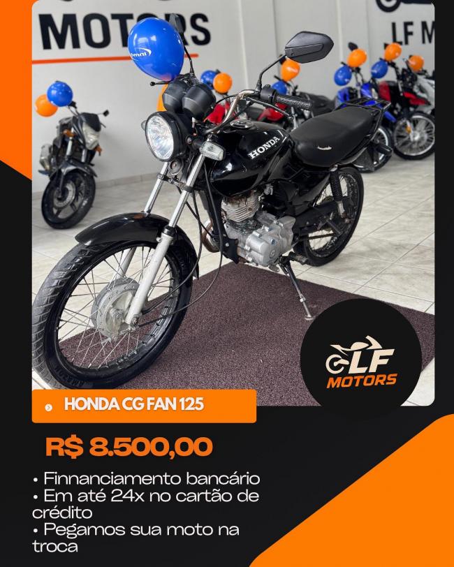 Honda CG 150 azul 2014